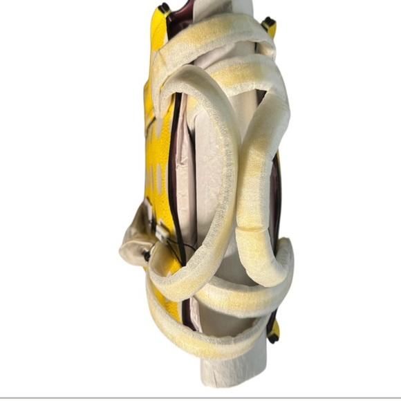 Marc Jacobs The Dot Tag Yellow Leather Large Tote Bag with White Dots 🔥HP🔥 - Picture 11 of 14